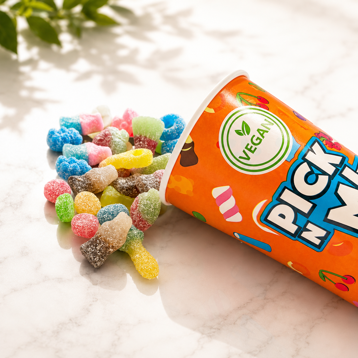 Vegan Pick 'n' Mix Cup - 22oz of your favourite vegan sweets in one cup