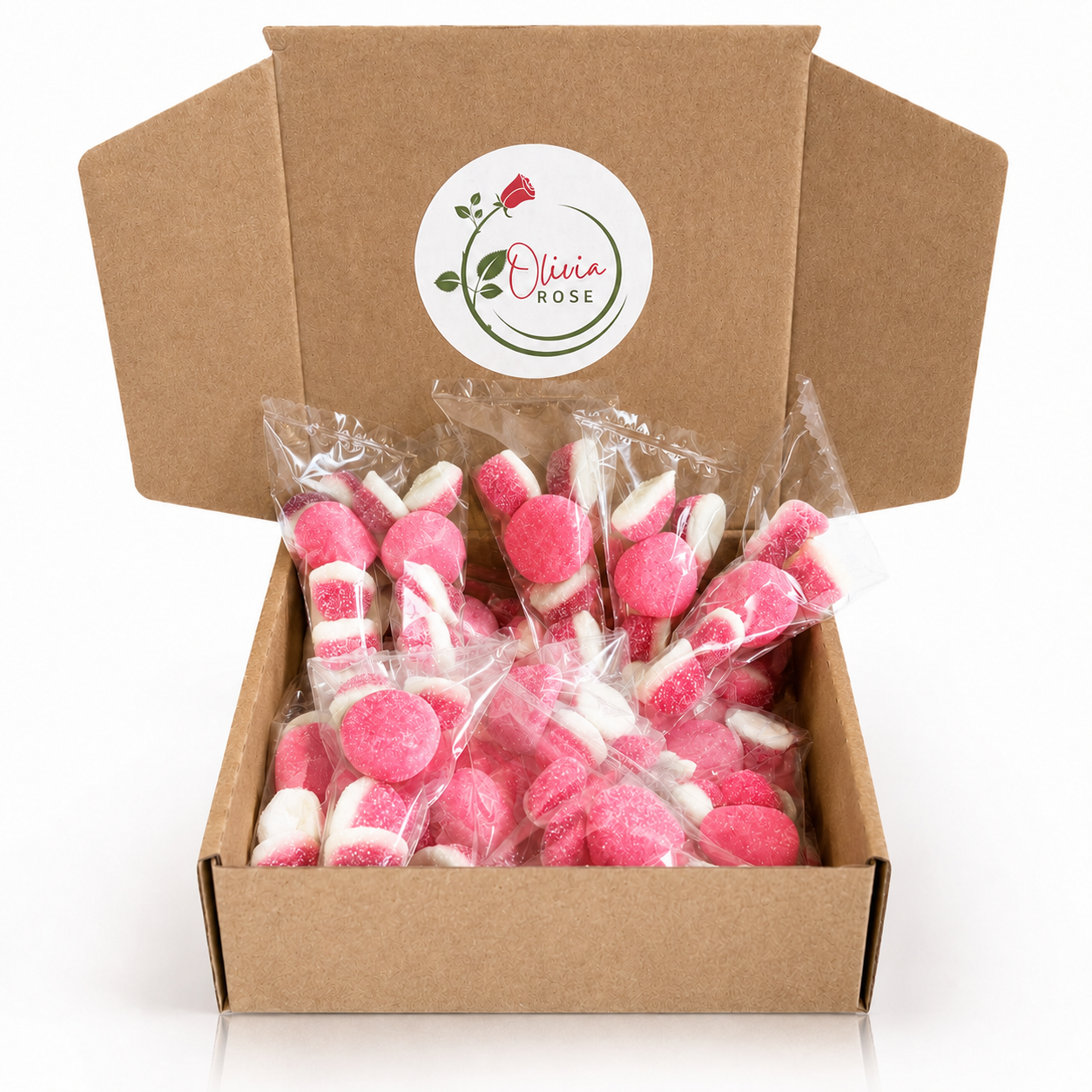 Olivia Rose Pink Party Treat Bags – 30 Sealed Sweet Party Favour Bags