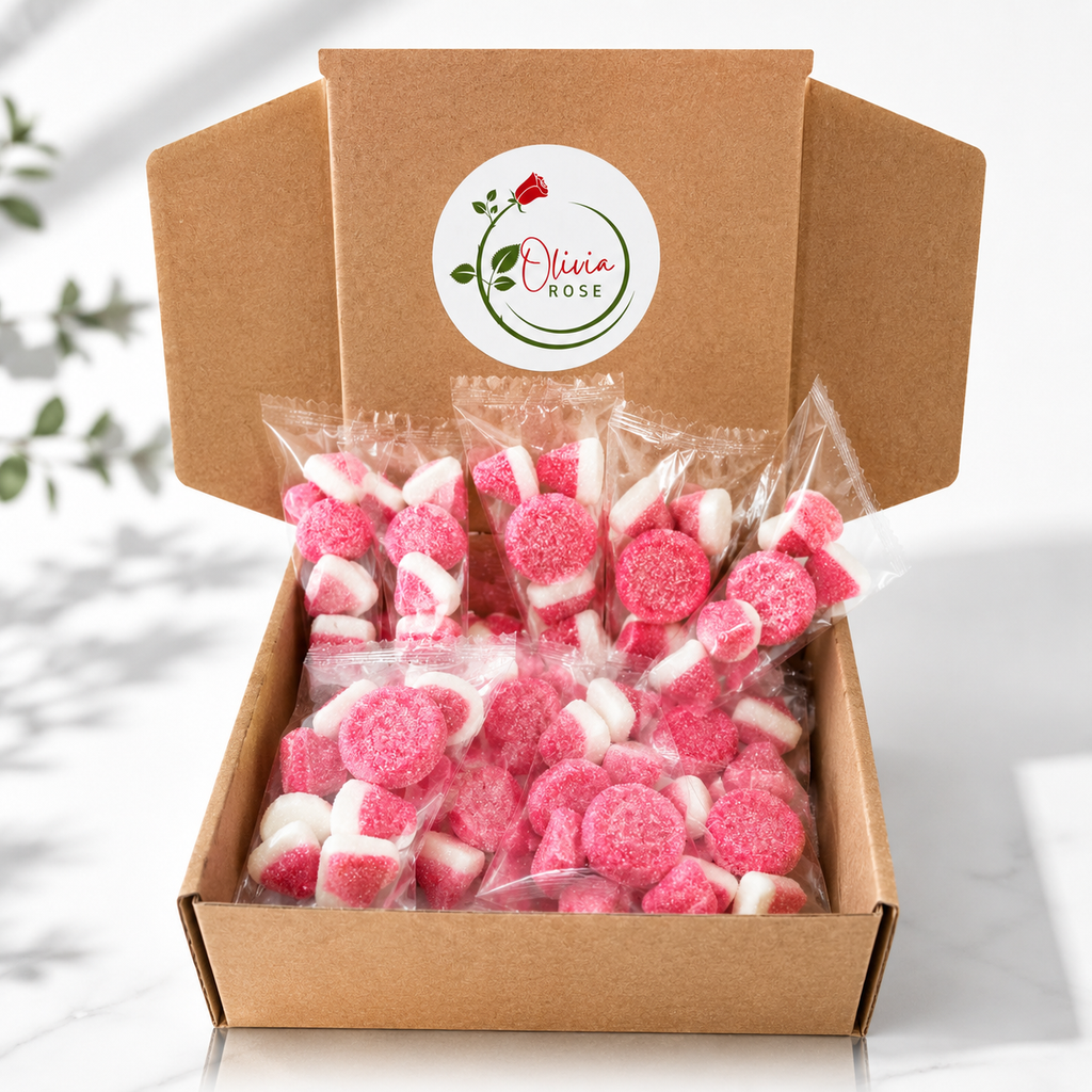 Olivia Rose Pink Party Treat Bags – 30 Sealed Sweet Party Favour Bags