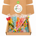 35 Pack Halal Sweet Treat Bags – Mixed Gummy & Fizzy Party Sweets – Sealed Individual Bags