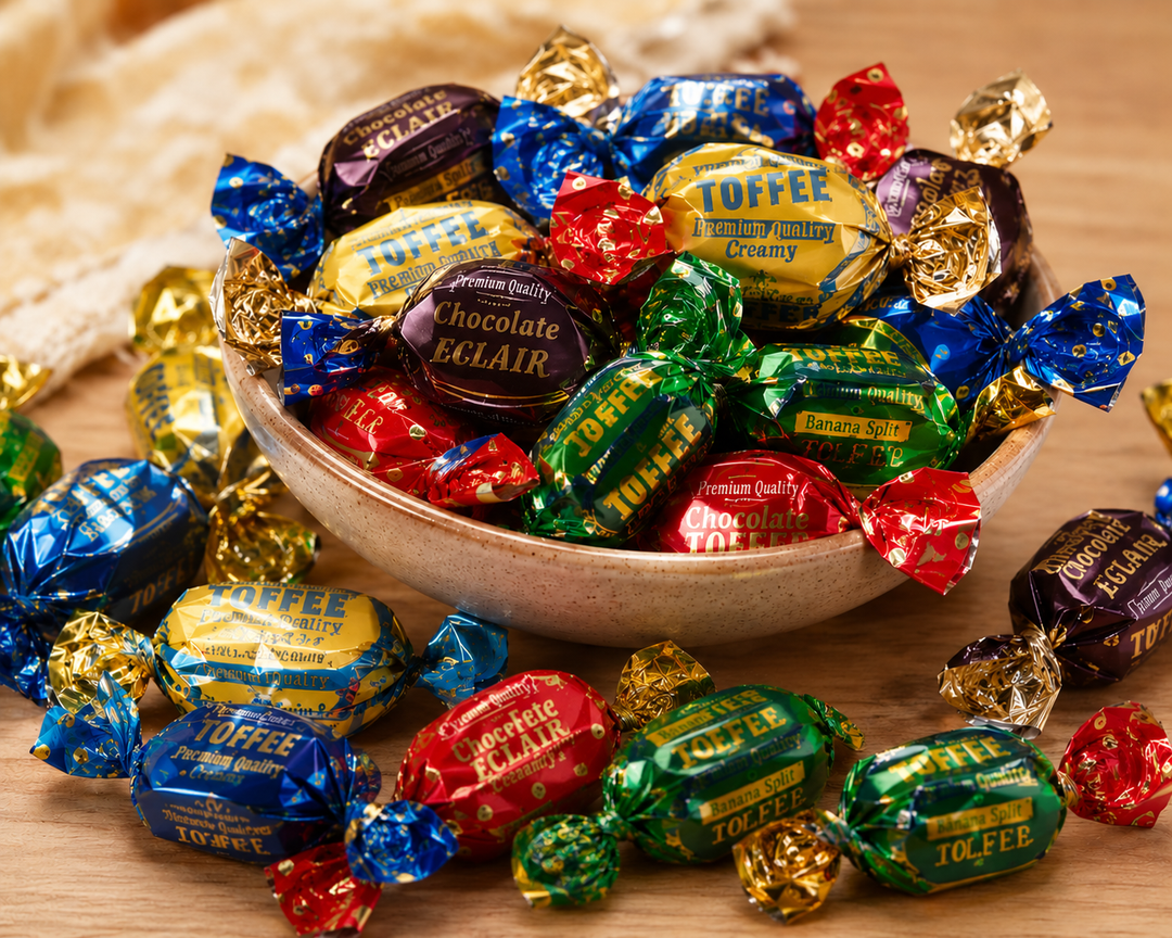 Assorted Toffees &amp; Eclairs