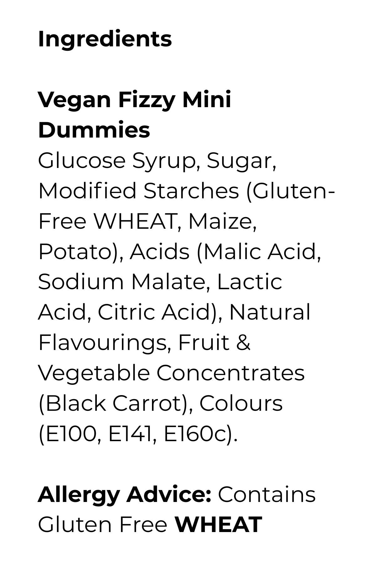 Vegan Fizzy Mini Dummies