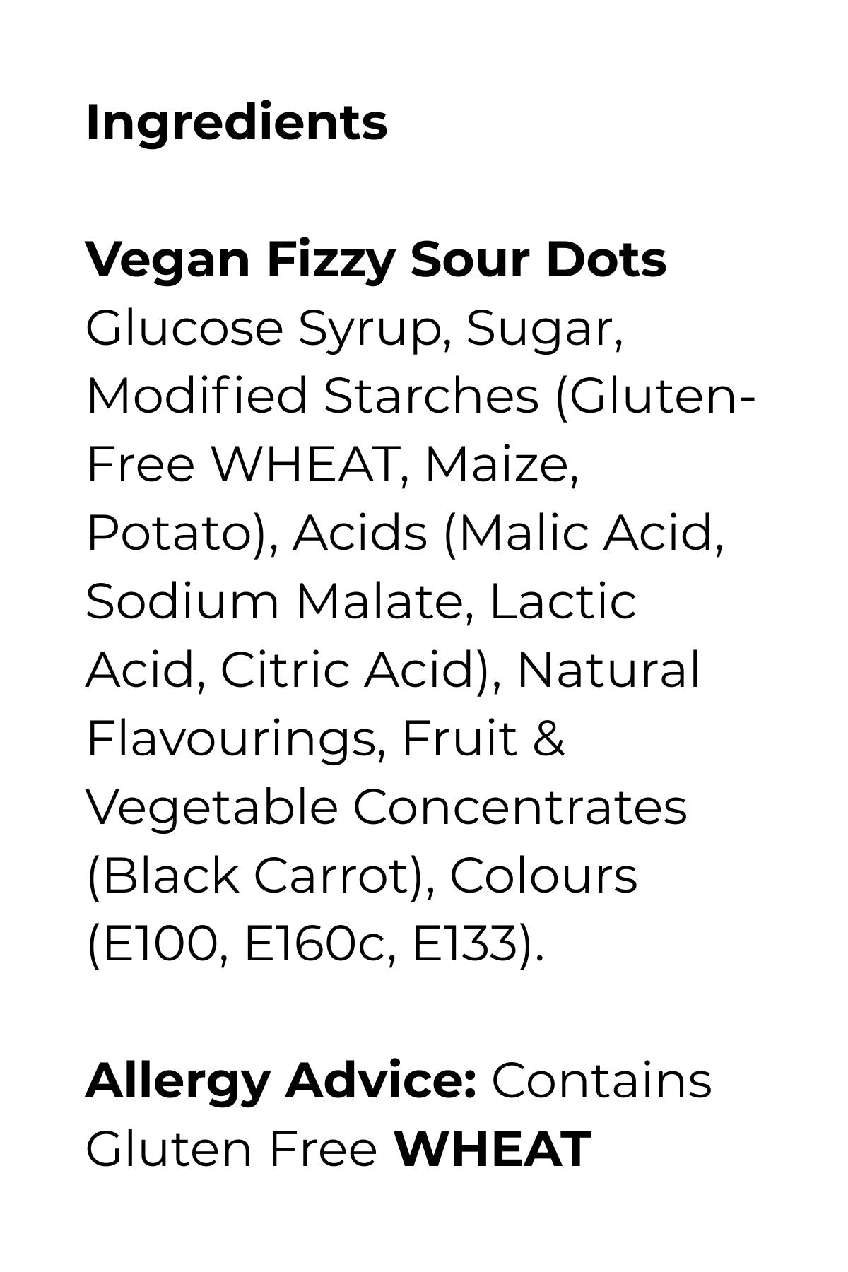 Vegan Fizzy Sour Dots