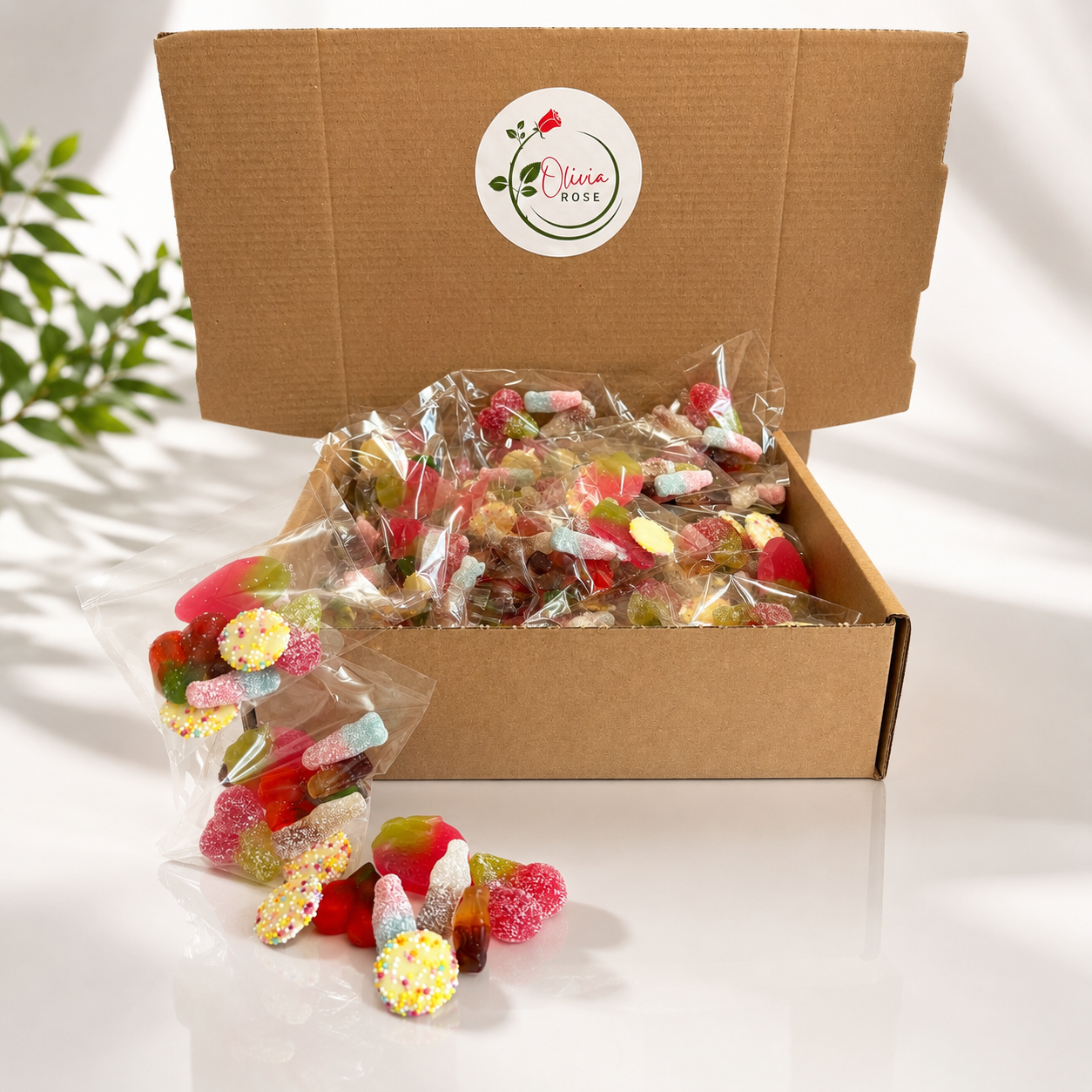 50 Ready to Hand Out Pick 'n' Mix Sweet Bags – Perfect for Every Party!